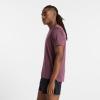 imageNew Balance Mens Q Speed Fuel Short SleeveFaded Plum