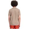 imageNew Balance Mens Q Speed Fuel Short SleeveMushroom Heather