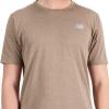 imageNew Balance Mens Q Speed Fuel Short SleeveMushroom Heather