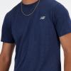 imageNew Balance Mens Q Speed Fuel Short SleeveNb Navy Heather