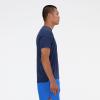 imageNew Balance Mens Q Speed Fuel Short SleeveNb Navy Heather