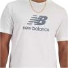 imageNew Balance Mens Sport Essentials Logo TShirt White Medium