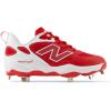 imageNew Balance Womens Fresh Foam X Velo V4 MetalSoftball ShoeTeam RedWhite