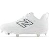 imageNew Balance Womens Fresh Foam X Velo V4 MetalSoftball ShoeWhite SyntheticBlack