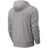imageNew Balance mens Nb Essentials Stacked Logo Pullover HoodieAthletic Grey