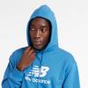 imageNew Balance mens Nb Essentials Stacked Logo Pullover HoodieBlue Agate