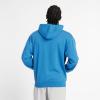 imageNew Balance mens Nb Essentials Stacked Logo Pullover HoodieBlue Agate