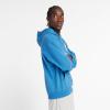 imageNew Balance mens Nb Essentials Stacked Logo Pullover HoodieBlue Agate