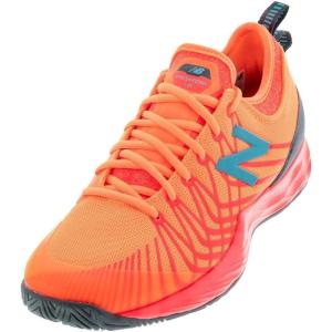 imageNew Balance Mens Fresh Foam Lav V1 Hard Court Tennis ShoeCitrus PunchVivid Coral