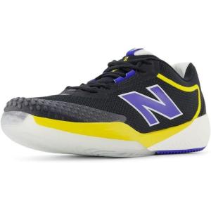 imageNew Balance Mens FuelCell 996 V4 Hard Court Tennis ShoeBlackBlue Gemstone