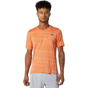 imageNew Balance Mens Q Speed Fuel Short SleeveDynomite Heather