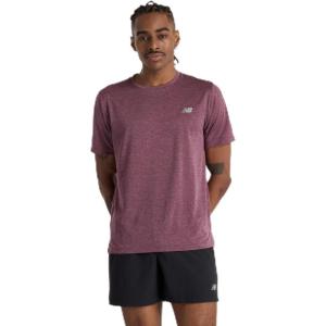 imageNew Balance Mens Q Speed Fuel Short SleeveFaded Plum