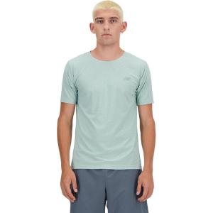 imageNew Balance Mens Q Speed Fuel Short SleeveSalt Marsh
