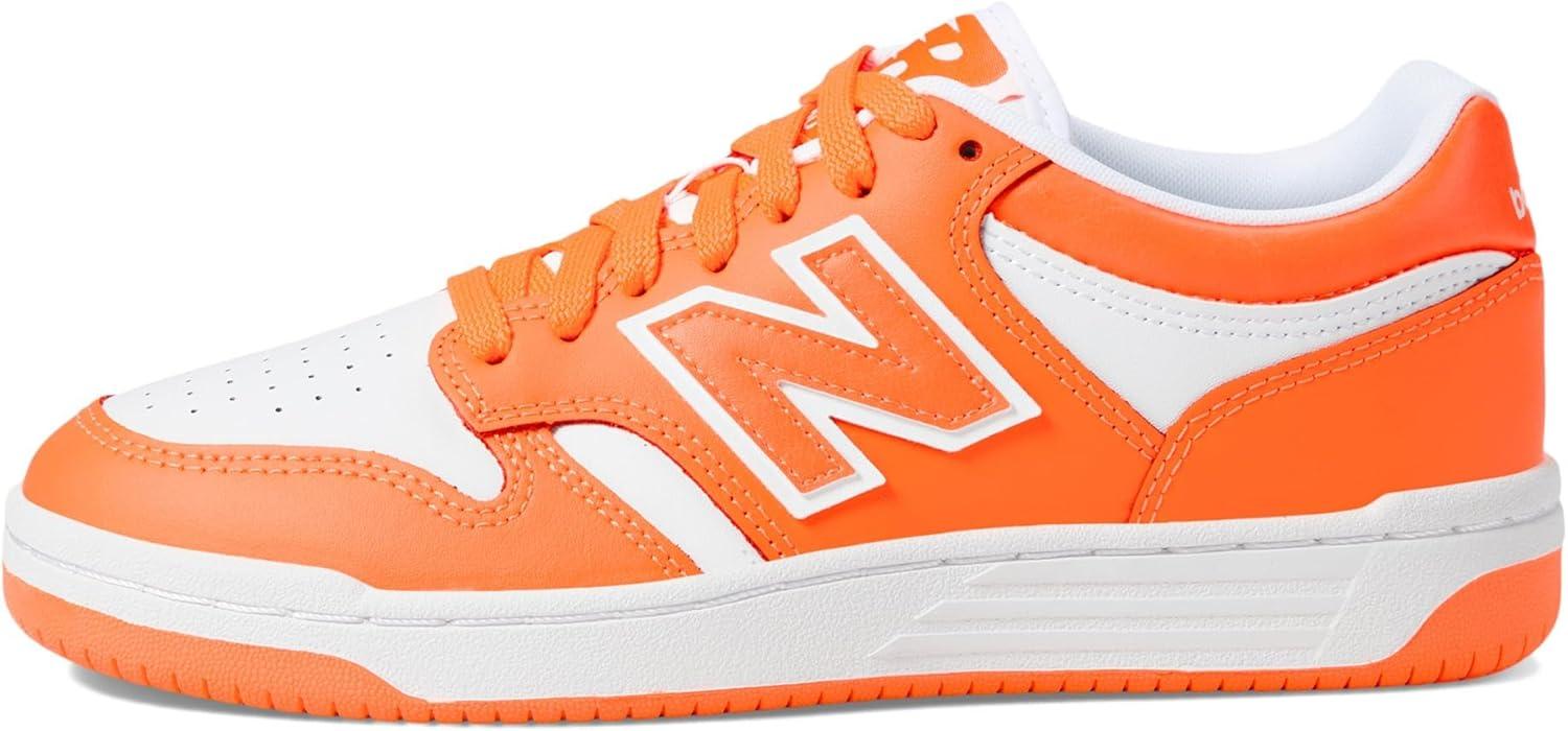imageNew Balance UnisexChild 480 V1 LaceupHot MangoWhite
