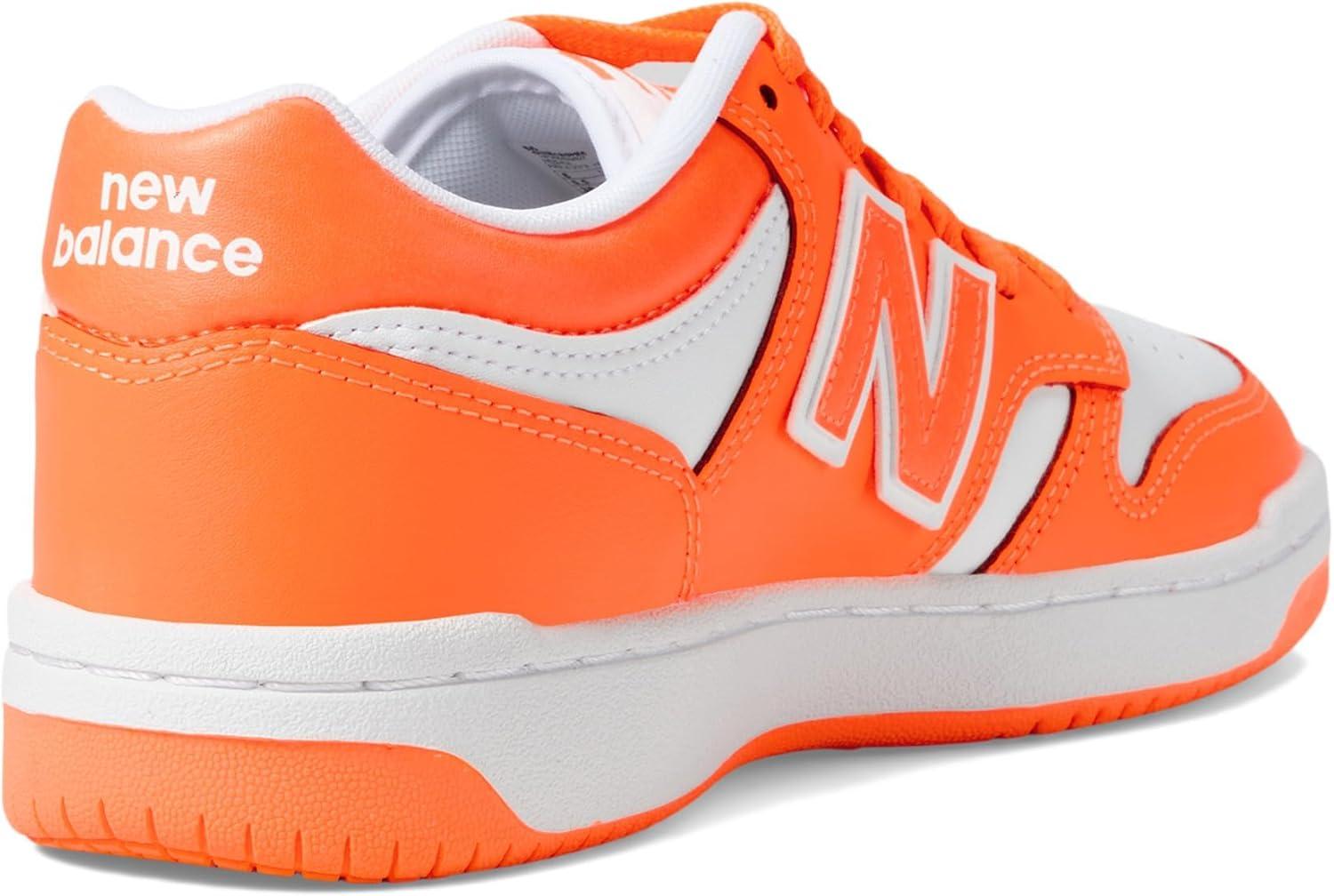 imageNew Balance UnisexChild 480 V1 LaceupHot MangoWhite