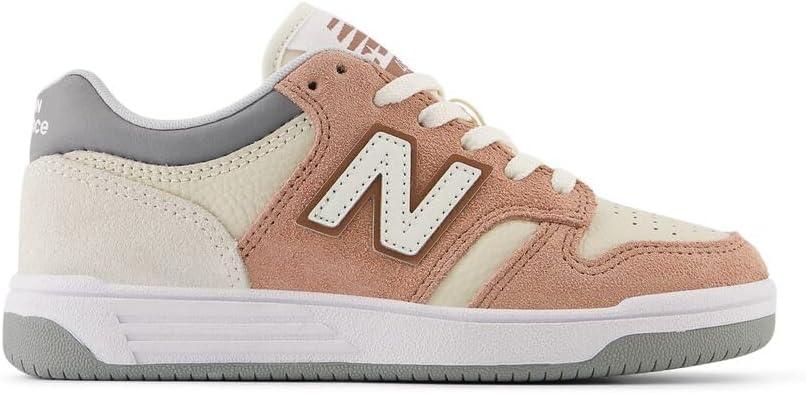 imageNew Balance UnisexChild 480 V1 LaceupLandslideLinenPecan