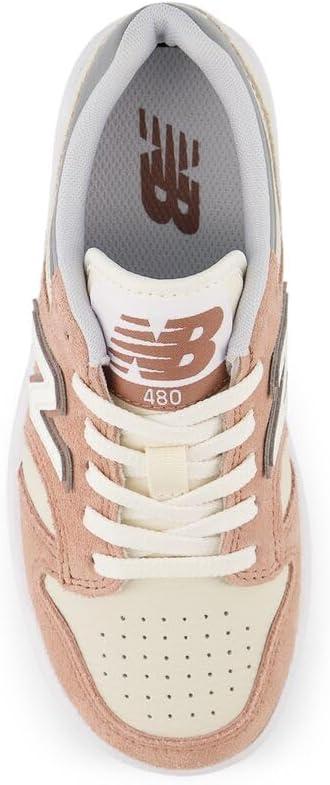 imageNew Balance UnisexChild 480 V1 LaceupLandslideLinenPecan
