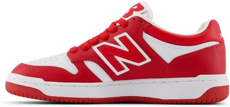 imageNew Balance UnisexChild 480 V1 LaceupTeam RedWhite