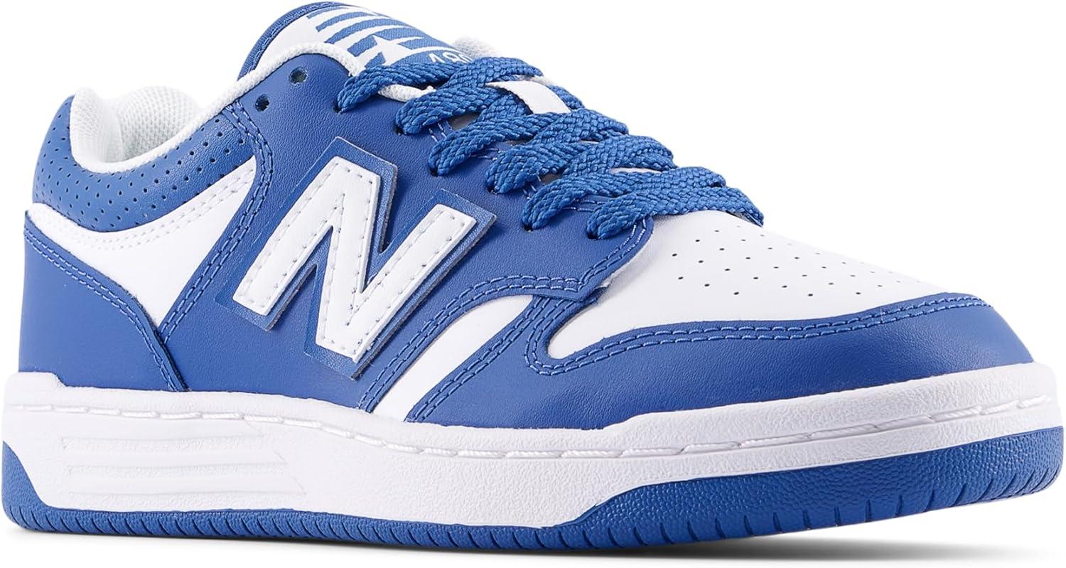 imageNew Balance UnisexChild 480 V1 LaceupWhiteBlue Agate