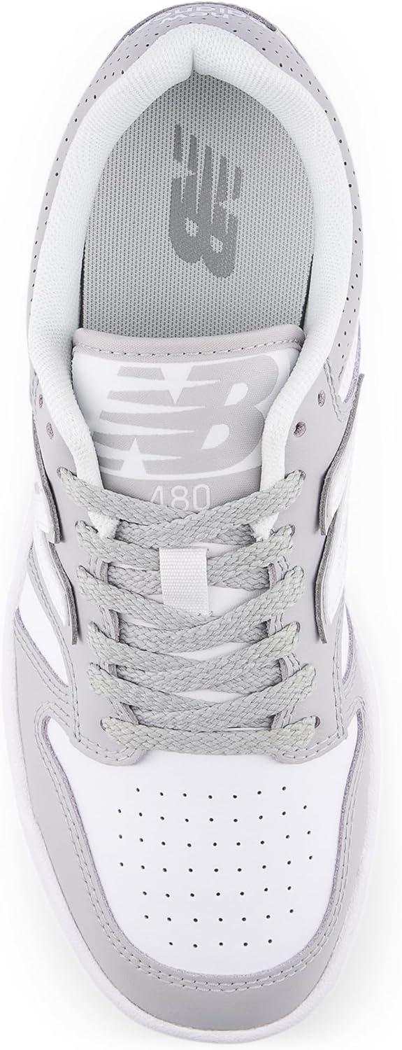 imageNew Balance UnisexChild 480 V1 LaceupWhiteRaincloud