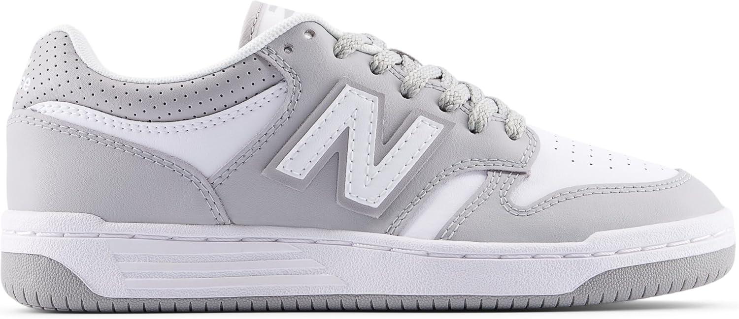 imageNew Balance UnisexChild 480 V1 LaceupWhiteRaincloud