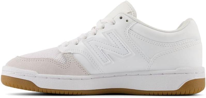 imageNew Balance UnisexChild 480 V1 LaceupWhiteReflection