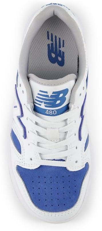 imageNew Balance UnisexChild 480 V1 LaceupWhiteSea Stone
