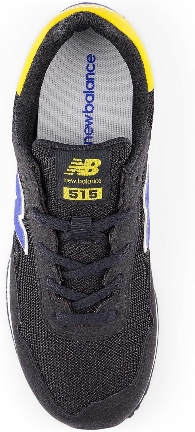 imageNew Balance UnisexChild 515 V1 LaceupBlackBlue Gemstone