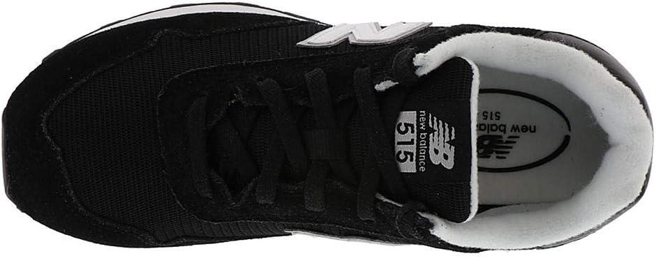 imageNew Balance UnisexChild 515 V1 LaceupBlackWhiteGrey