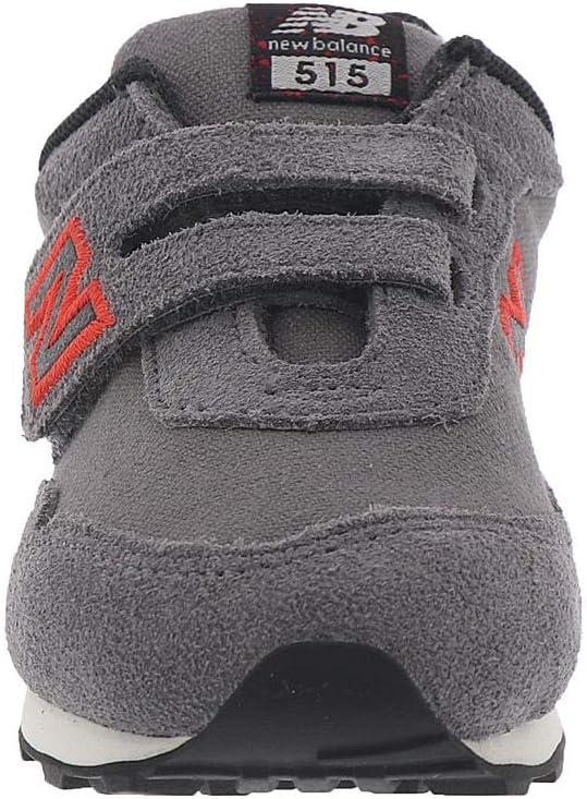 imageNew Balance UnisexChild 515 V1 LaceupCastlerockVelocity Red