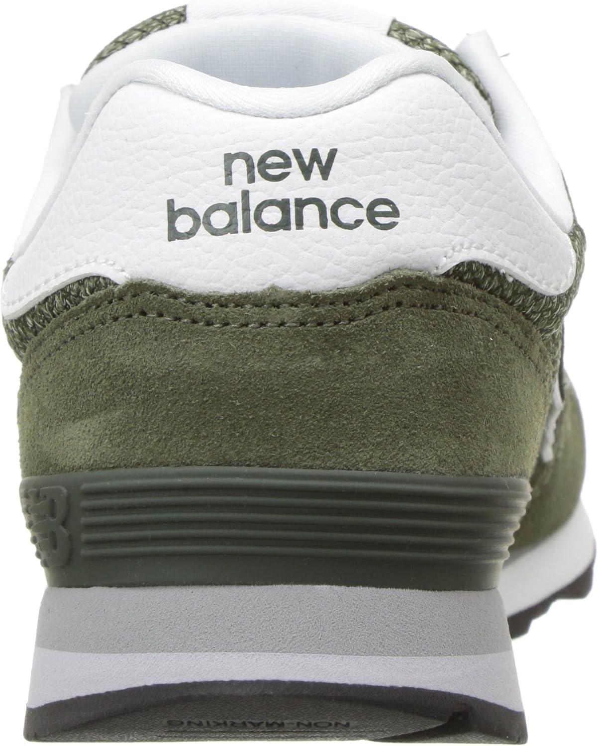 imageNew Balance UnisexChild 515 V1 LaceupDark Covert GreenRosin