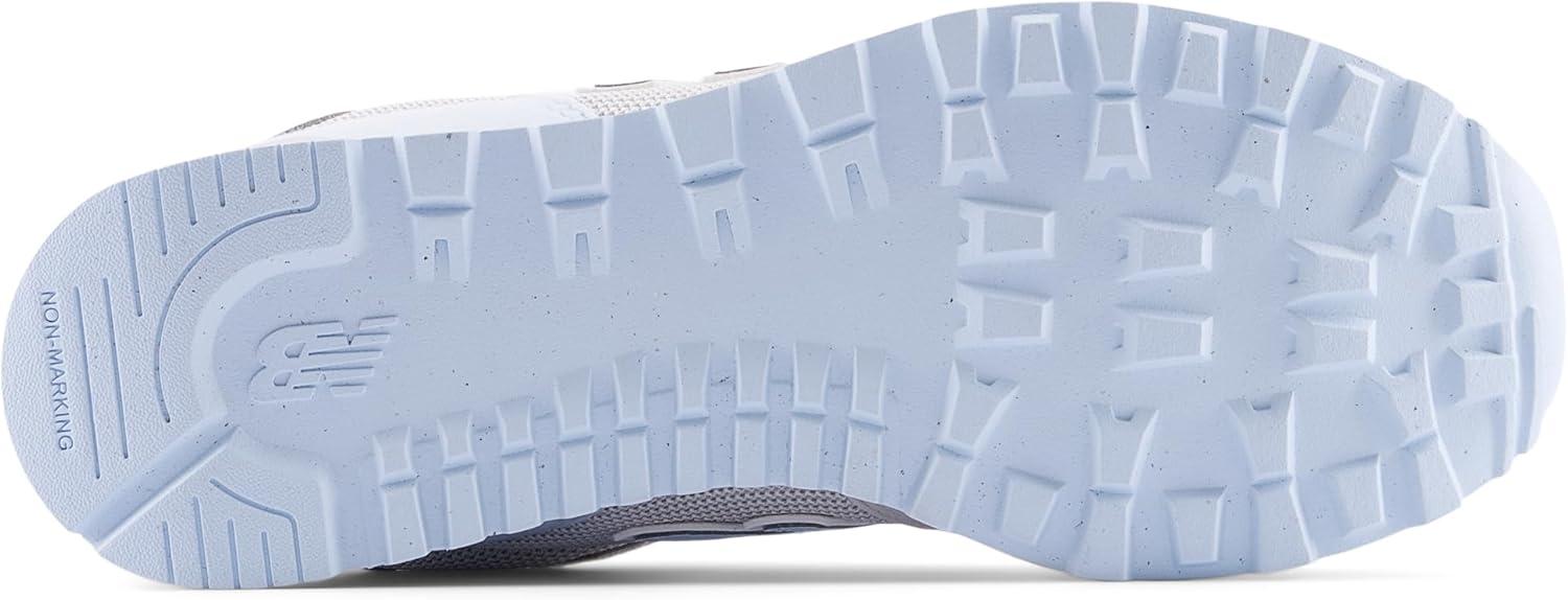 imageNew Balance UnisexChild 515 V1 LaceupGrey MatterBright Sky