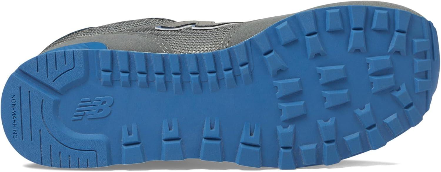 imageNew Balance UnisexChild 515 V1 LaceupHarbor GreyBlue Agate