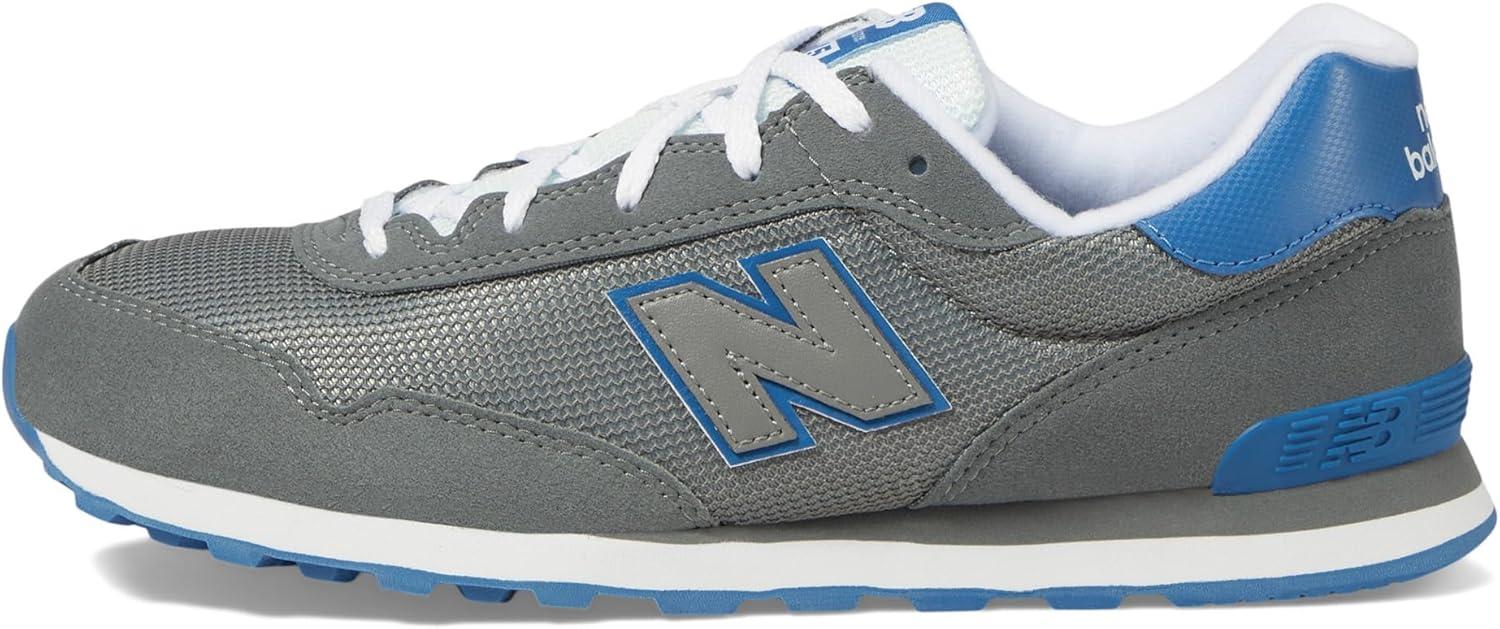 imageNew Balance UnisexChild 515 V1 LaceupHarbor GreyBlue Agate