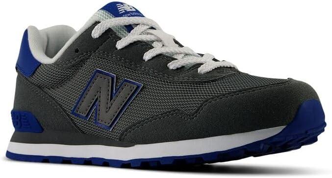 imageNew Balance UnisexChild 515 V1 LaceupHarbor GreyBlue Agate0