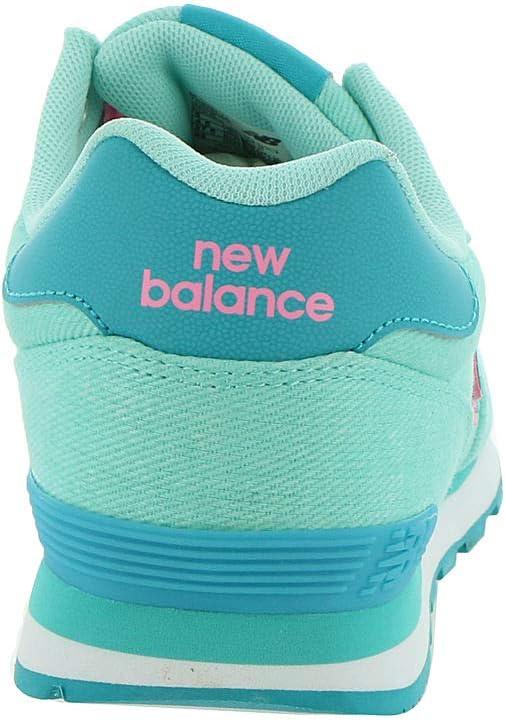 imageNew Balance UnisexChild 515 V1 LaceupLight TidepoolNeon Aqua Blue