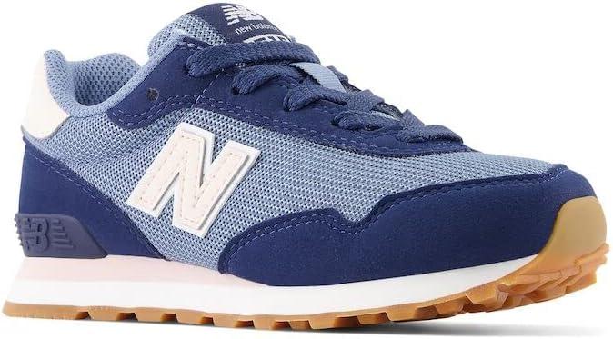 imageNew Balance UnisexChild 515 V1 LaceupNb NavyQuartz Pink