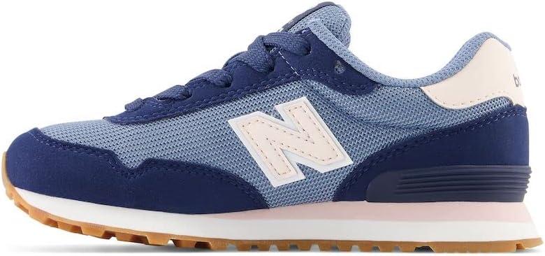imageNew Balance UnisexChild 515 V1 LaceupNb NavyQuartz Pink