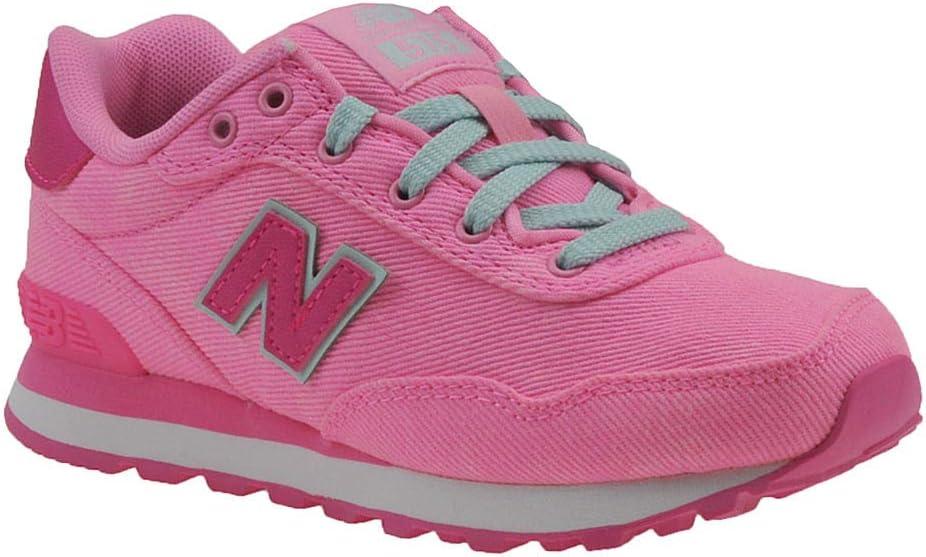 imageNew Balance UnisexChild 515 V1 LaceupPeony GloPeony