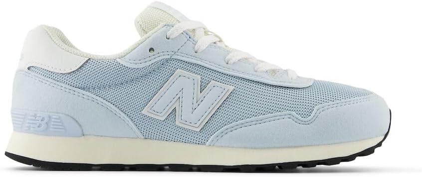 imageNew Balance UnisexChild 515 V1 LaceupQuarry BlueAngora