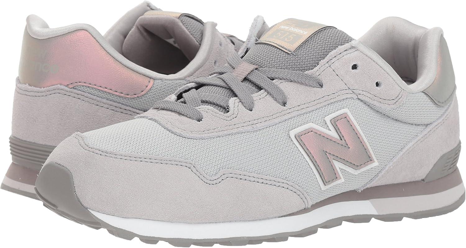 imageNew Balance UnisexChild 515 V1 LaceupRain CloudMarblehead