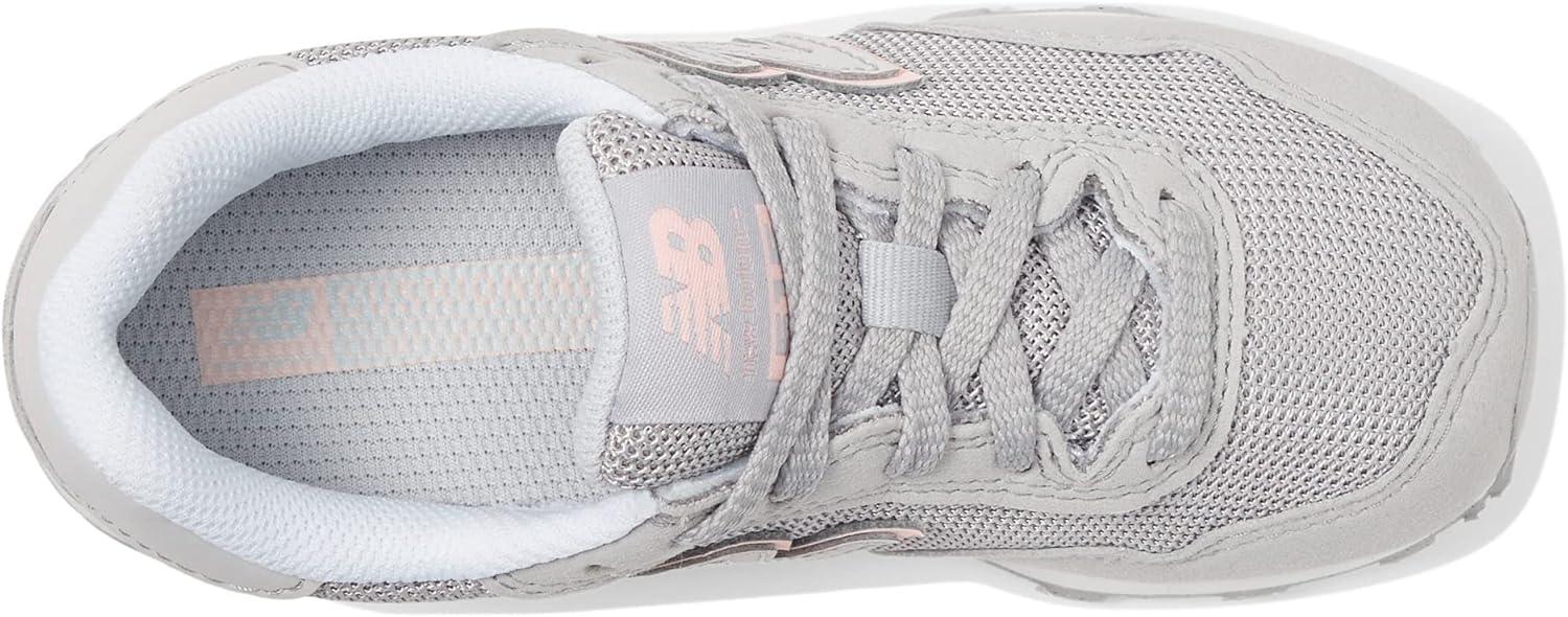 imageNew Balance UnisexChild 515 V1 LaceupRain CloudPink