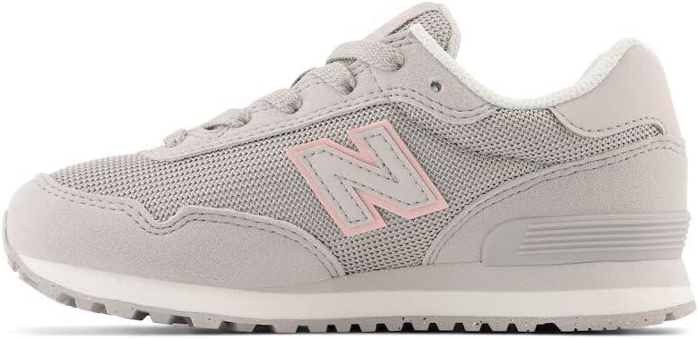 imageNew Balance UnisexChild 515 V1 LaceupRain CloudPink Haze