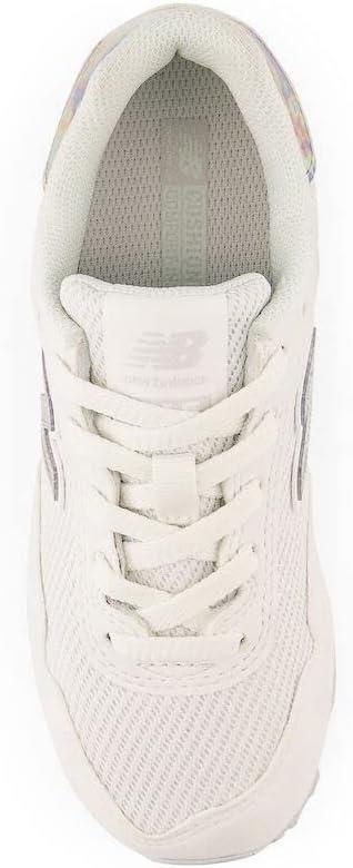 imageNew Balance UnisexChild 515 V1 LaceupReflectionGrey MatterWhite