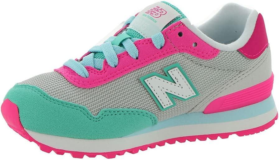 imageNew Balance UnisexChild 515 V1 LaceupSummer FogPink Glo
