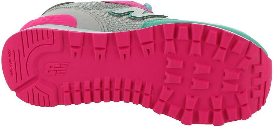 imageNew Balance UnisexChild 515 V1 LaceupSummer FogPink Glo
