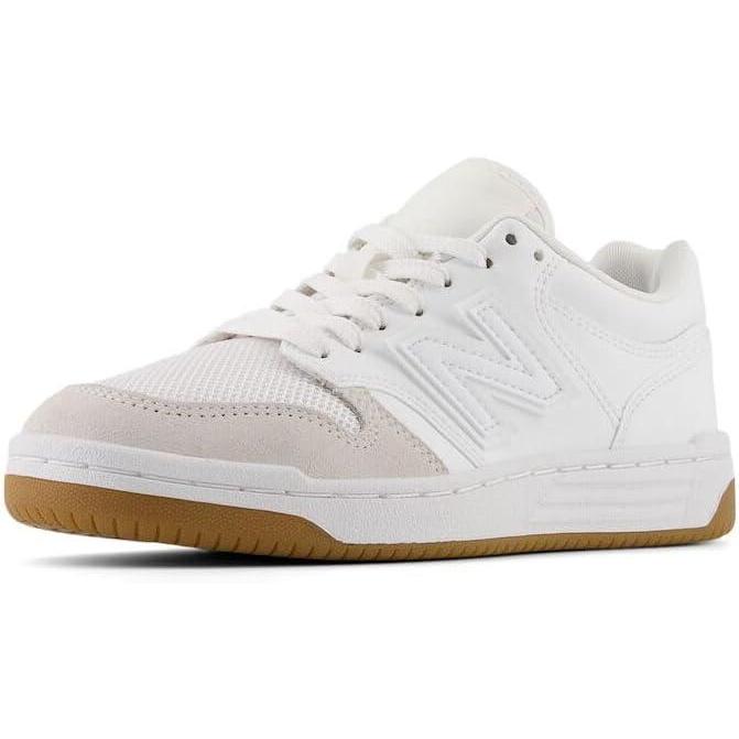 imageNew Balance UnisexChild 480 V1 LaceupWhiteReflection
