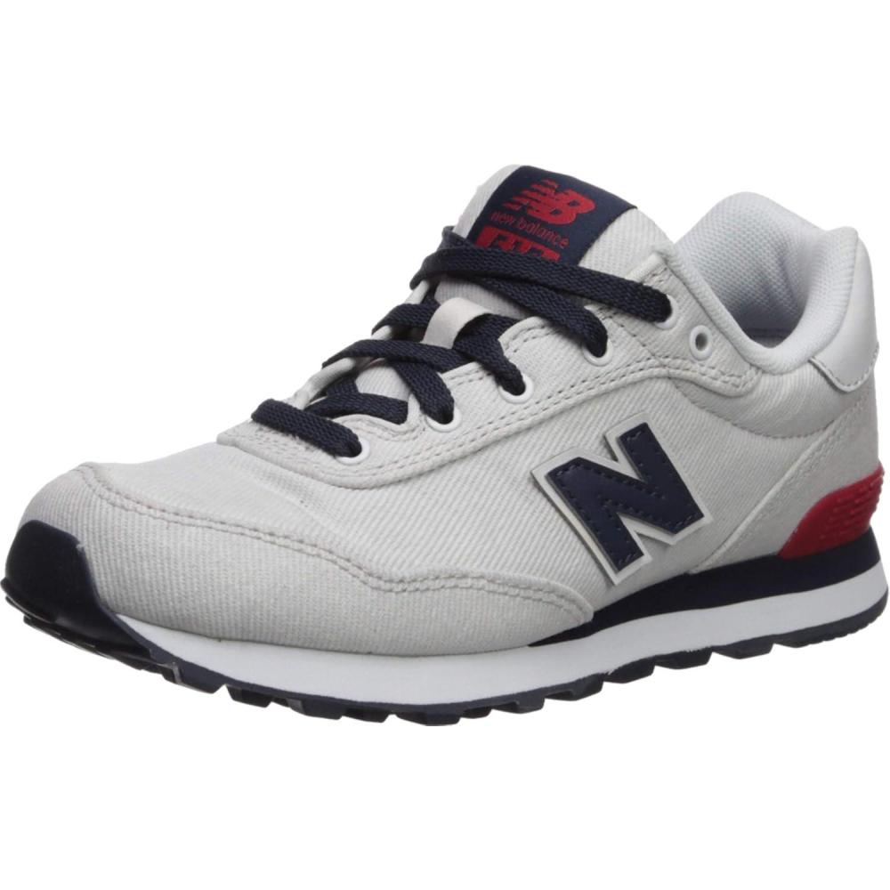 imageNew Balance UnisexChild 515 V1 LaceupNimbus CloudNb Navy