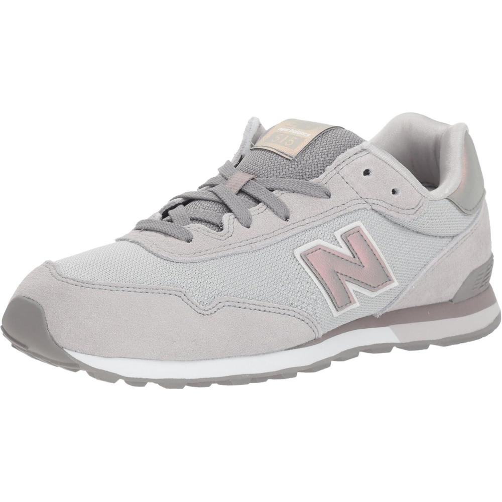 imageNew Balance UnisexChild 515 V1 LaceupRain CloudMarblehead