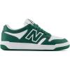 imageNew Balance UnisexChild 480 V1 LaceupTeam Forest GreenWhite